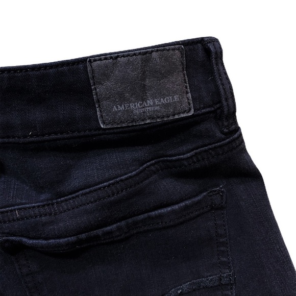 American Eagle Outfitters Black Hi-Rise Jean Short - Picture 5 of 9